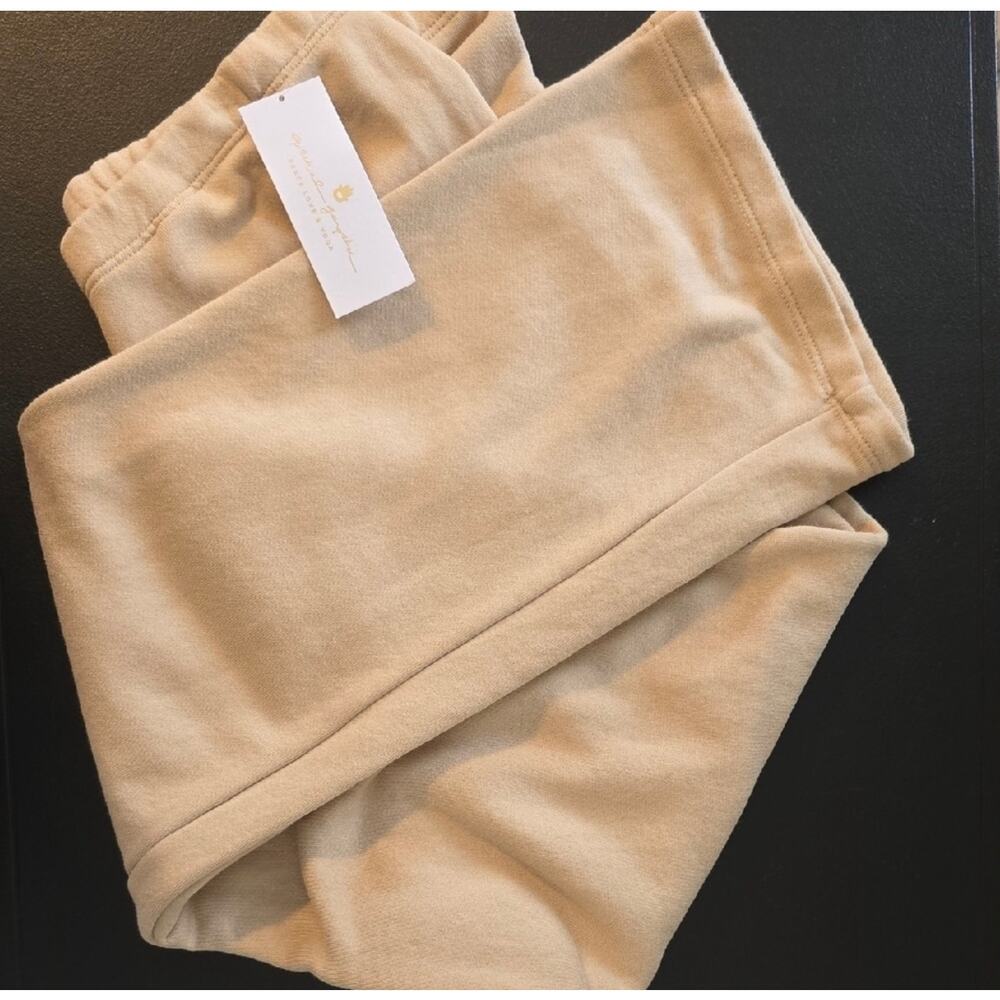 Spiritual Gangster Tan Straight  Leg Pants. Joy Straight Leg Pants. - Picture 4 of 6